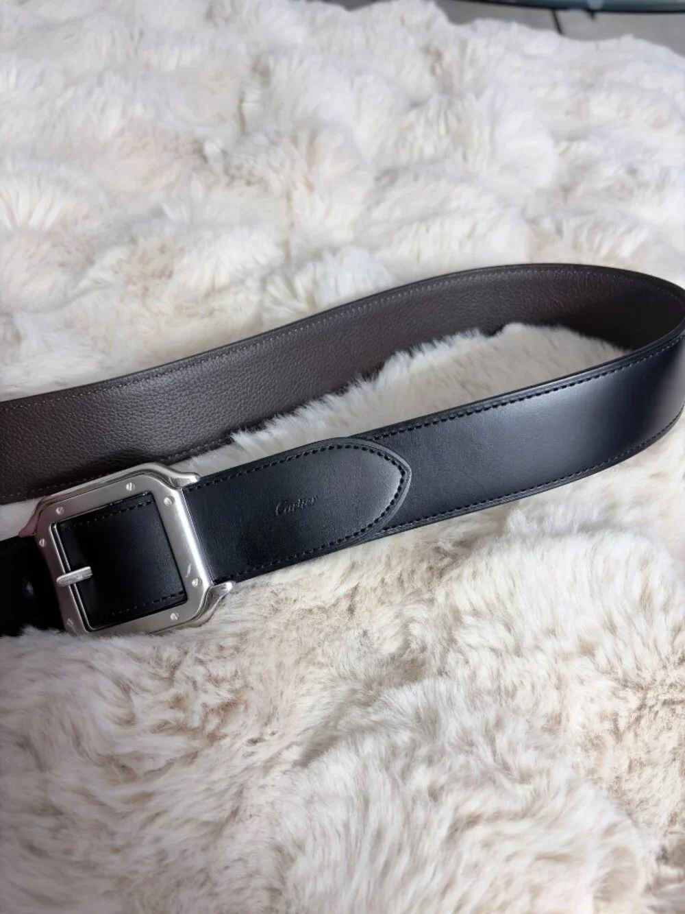 CARTIER REVERSIBLE BELT 